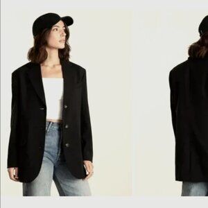 Everlane The 80's Blazer Black Size 6